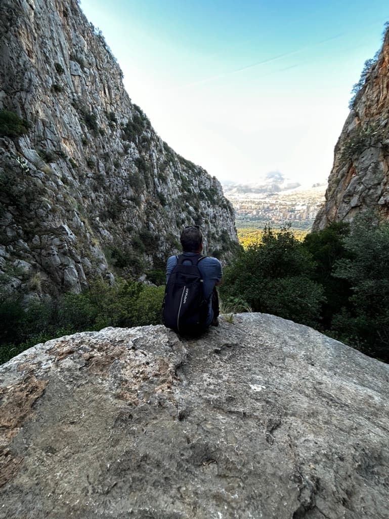 Guardando la Valle del Porco